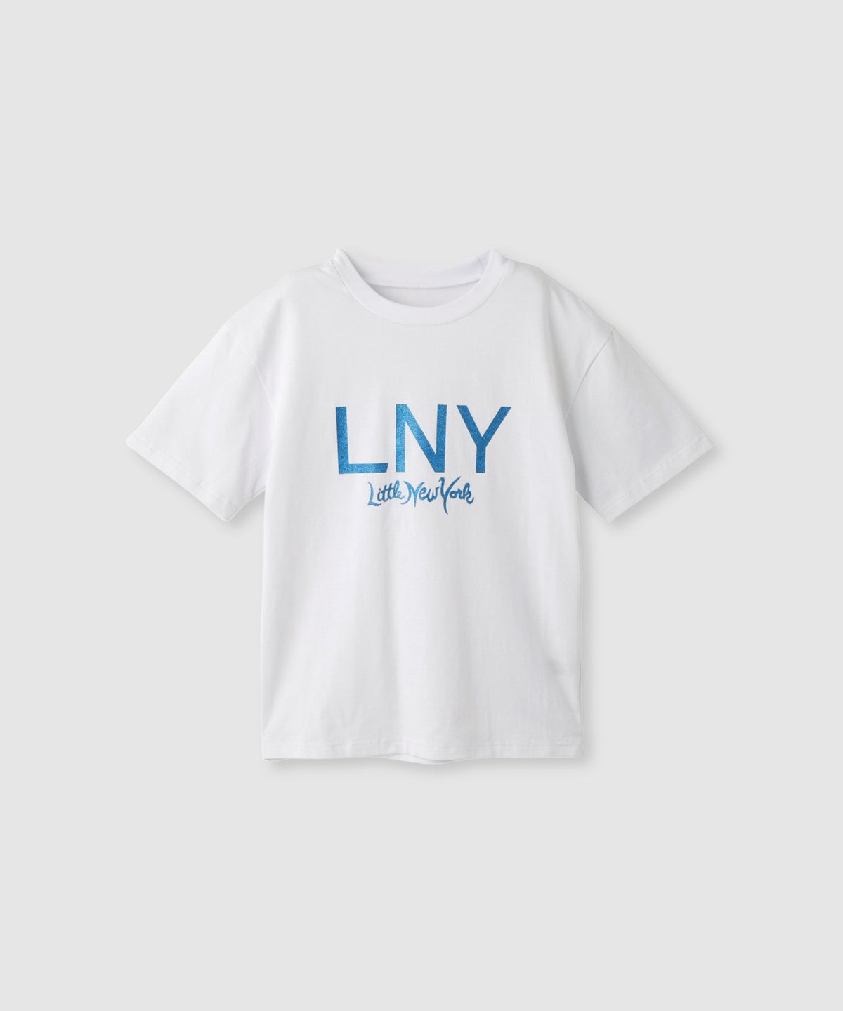 Little New York グリッターロゴプリントTシャツ キッズ メール便 対応商品
