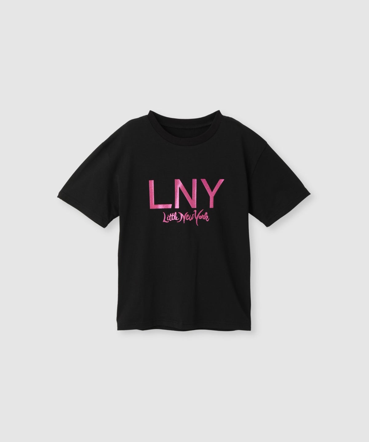 Little New York グリッターロゴプリントTシャツ キッズ メール便 対応商品