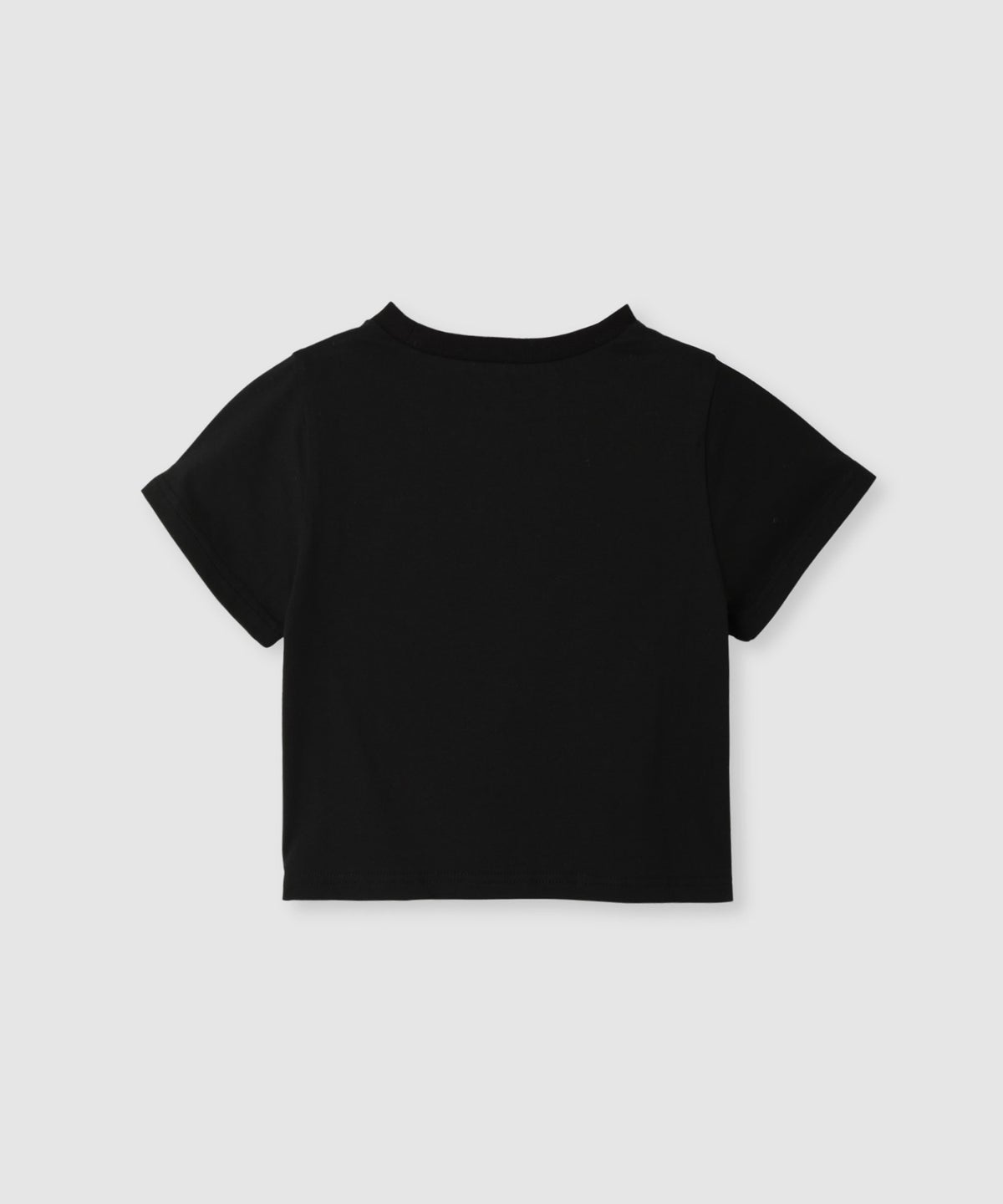 Little New York フロントロゴ クロップドTシャツ キッズ メール便 対応商品