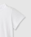 Little New York フロントロゴ クロップドTシャツ キッズ メール便 対応商品商品サムネイル-5