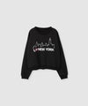 Little New York ショート丈ロゴトレーナー キッズ商品サムネイル-1