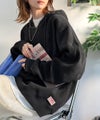 Classical Elf 《JaVa ジャバコラボ》毎日着たい、今っぽゆるっとシルエット。綿100%オーバーサイズワッフルパーカー商品サムネイル-1