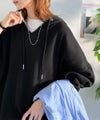 Classical Elf 《JaVa ジャバコラボ》毎日着たい、今っぽゆるっとシルエット。綿100%オーバーサイズワッフルパーカー商品サムネイル-24