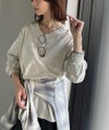 Classical Elf 《JaVa ジャバコラボ》シンプルなのに、存在感。綿100%Vネック切り替えロンT(長袖)商品サムネイル-31
