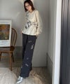 Classical Elf 《JaVa ジャバコラボ》シンプルなのに、存在感。綿100%Vネック切り替えロンT(長袖)商品サムネイル-34