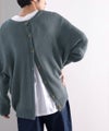 Classical Elf 【family+】1枚でこなれ感。2WAYローゲージプルオーバー＆カーディガン(長袖)商品サムネイル-23