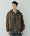 URBAN COLLECTION  フェイクスエード オーバーサイズ リブブルゾン メンズ商品サムネイル-1