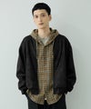 URBAN COLLECTION  フェイクスエード オーバーサイズ リブブルゾン メンズ商品サムネイル-2