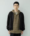 URBAN COLLECTION フェイクスエード オーバーサイズ リブブルゾン メンズ商品サムネイル-7