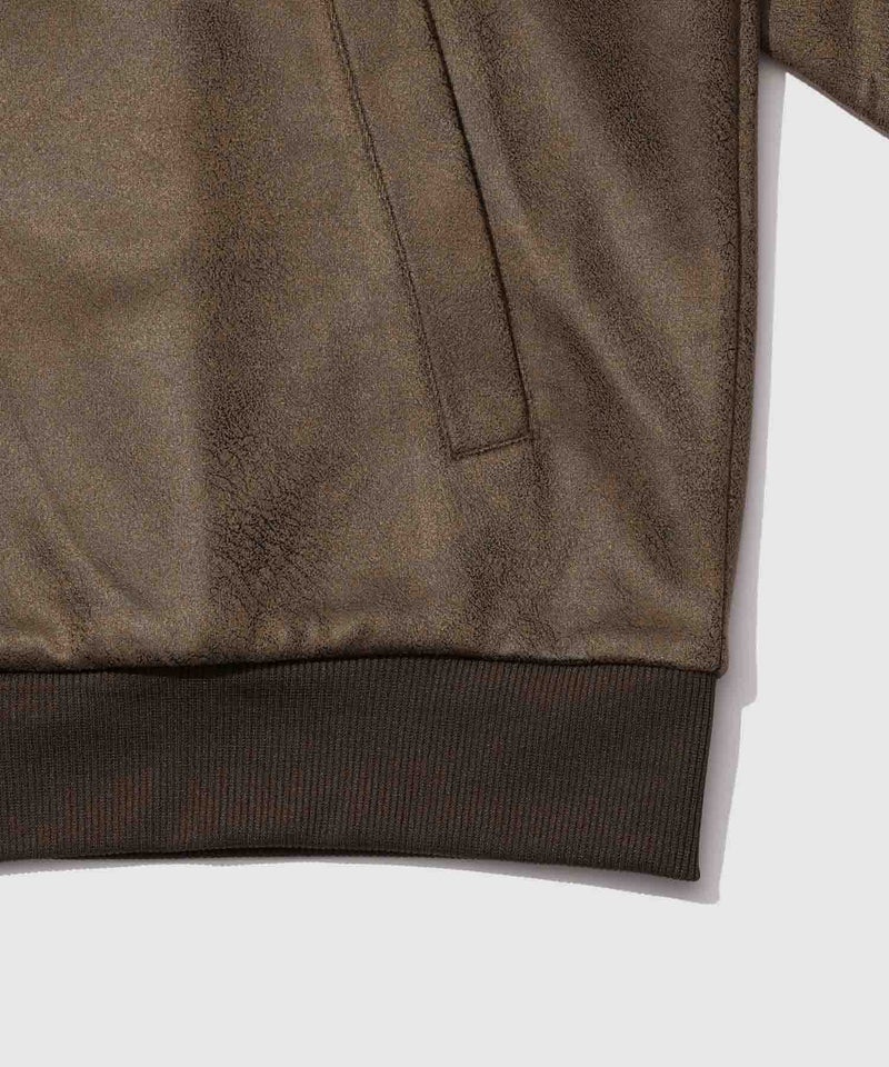 URBAN COLLECTION フェイクスエード オーバーサイズ リブブルゾン メンズ商品画像-16
