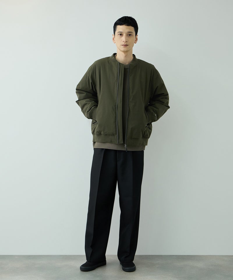 NAVY  シャットアウター 裏シャギーリブブルゾン メンズ商品画像-14