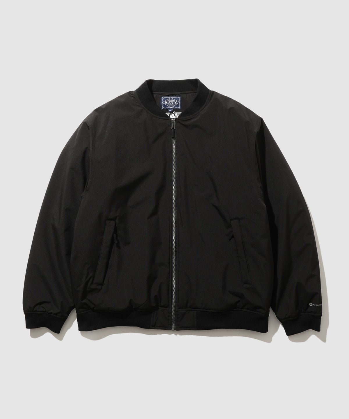 NAVY シャットアウター 裏シャギーリブブルゾン メンズ