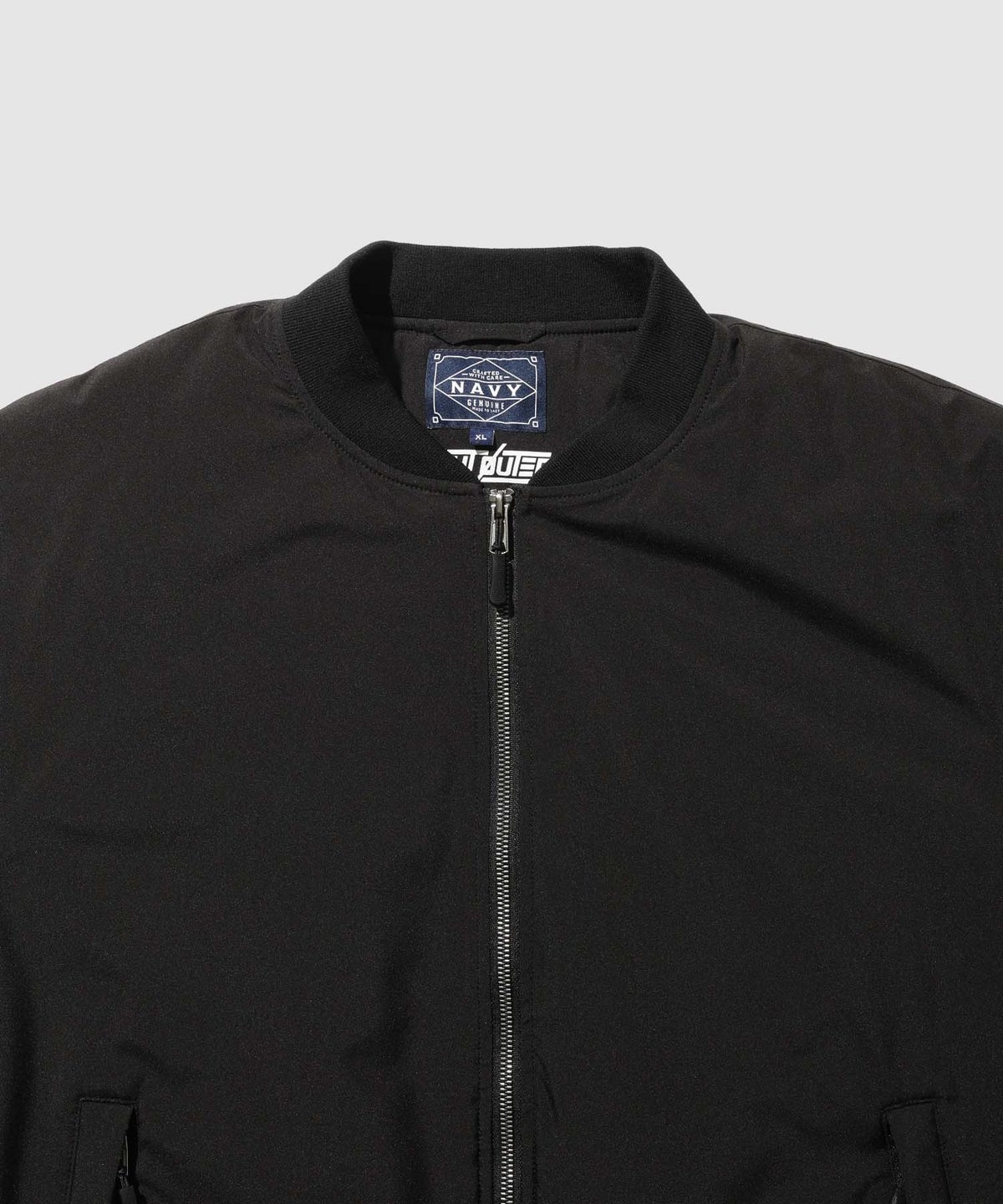 NAVY シャットアウター 裏シャギーリブブルゾン メンズ