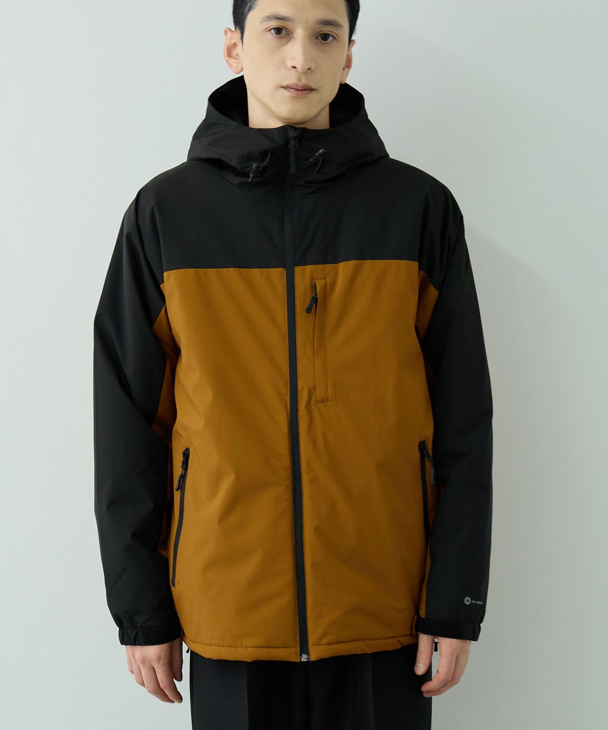 NAVY シャットアウター 裏シャギーパーカー メンズ