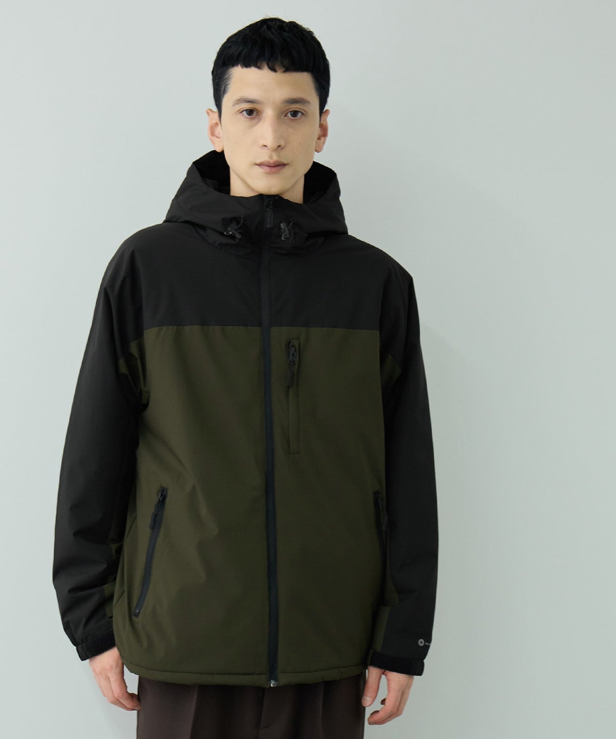 NAVY シャットアウター 裏シャギーパーカー メンズ