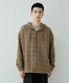 URBAN COLLECTION  起毛チェックシャツパーカー メンズ商品サムネイル-5
