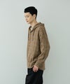 URBAN COLLECTION 起毛チェックシャツパーカー メンズ商品サムネイル-6