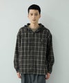 URBAN COLLECTION  起毛チェックシャツパーカー メンズ商品サムネイル-12
