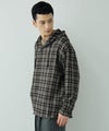 URBAN COLLECTION  起毛チェックシャツパーカー メンズ商品サムネイル-13