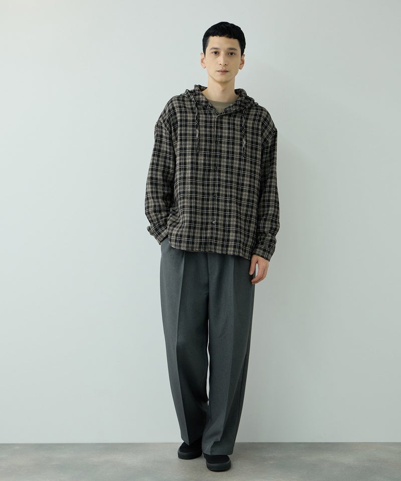 URBAN COLLECTION  起毛チェックシャツパーカー メンズ商品画像-19