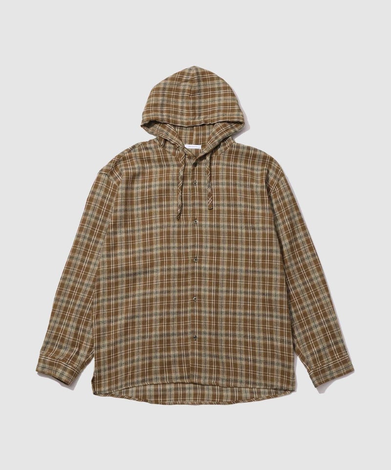 URBAN COLLECTION  起毛チェックシャツパーカー メンズ商品画像-20