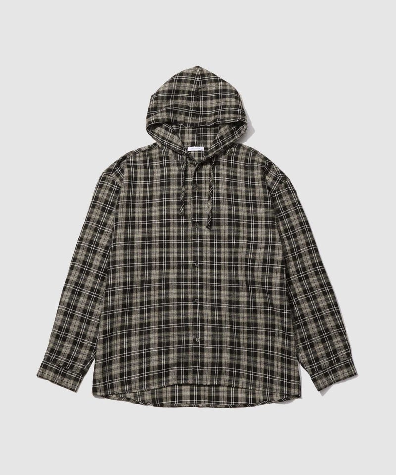 URBAN COLLECTION 起毛チェックシャツパーカー メンズ商品画像-21