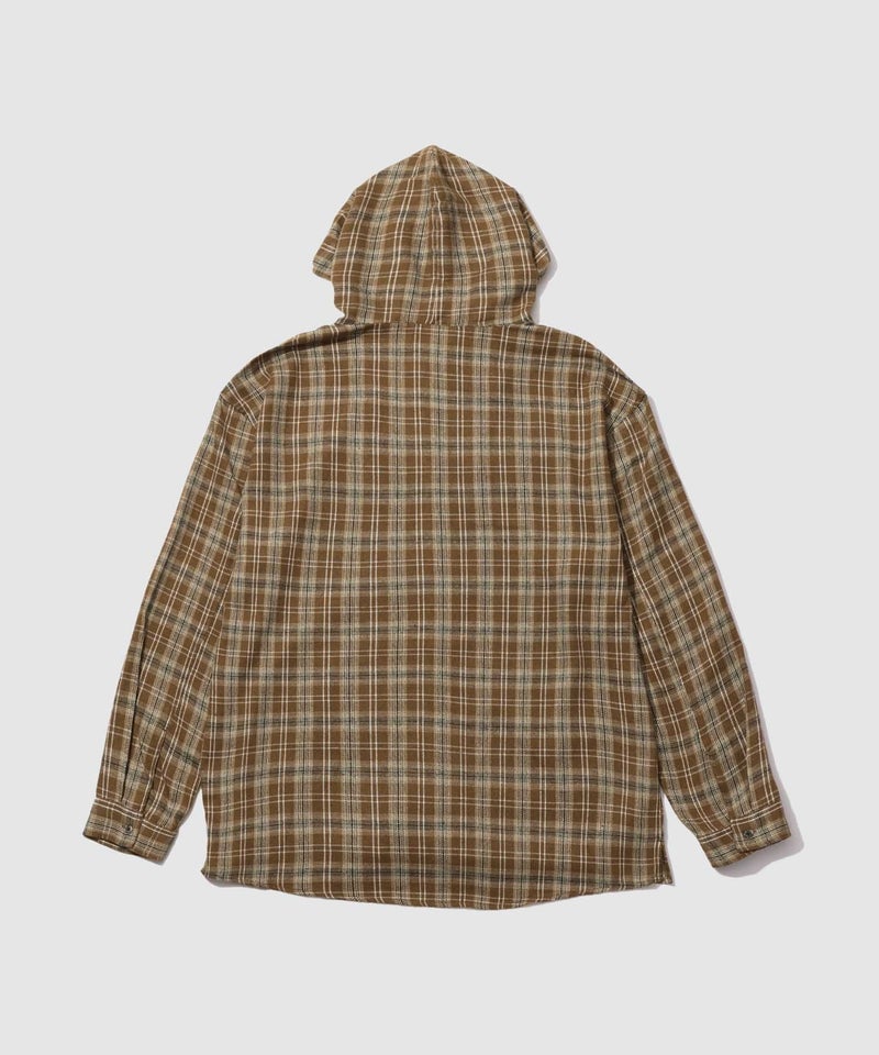 URBAN COLLECTION  起毛チェックシャツパーカー メンズ商品画像-22