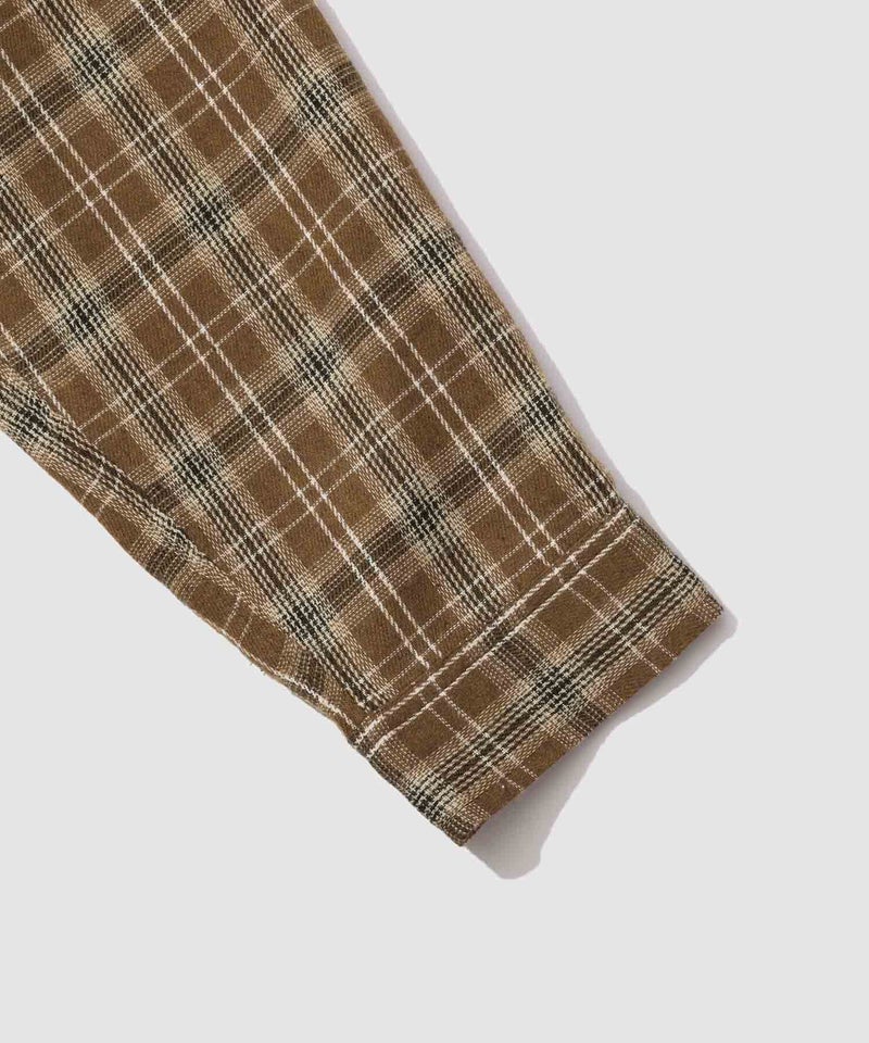 URBAN COLLECTION  起毛チェックシャツパーカー メンズ商品画像-24