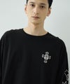 クロスモチーフプリント長袖Tシャツ メンズ商品サムネイル-7