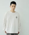 クロスモチーフプリント長袖Tシャツ メンズ商品サムネイル-11