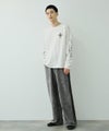 クロスモチーフプリント長袖Tシャツ メンズ商品サムネイル-13