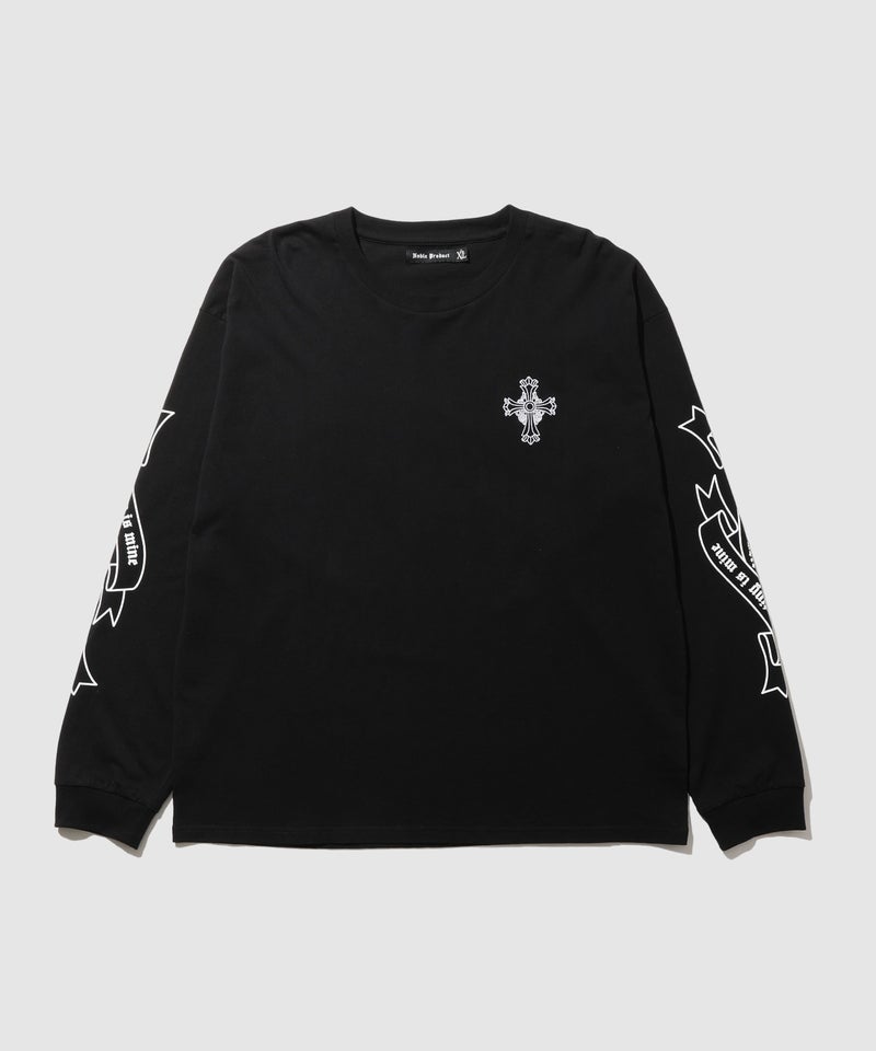 クロスモチーフプリント長袖Tシャツ メンズ商品画像-15