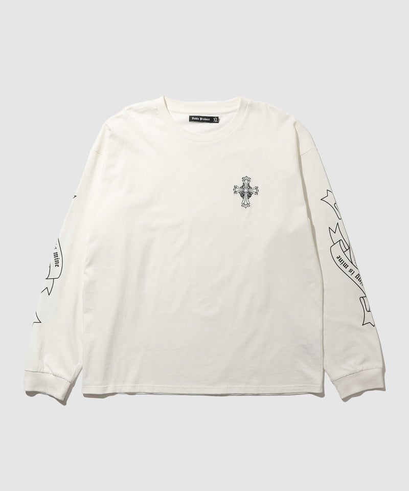 クロスモチーフプリント長袖Tシャツ メンズ商品画像-16