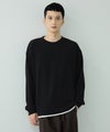 URBAN COLLECTION ツイルジョーゼット フェイクレイヤード長袖Tシャツ メンズ商品サムネイル-3