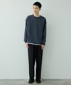 URBAN COLLECTION  ツイルジョーゼット フェイクレイヤード長袖Tシャツ メンズ商品サムネイル-10