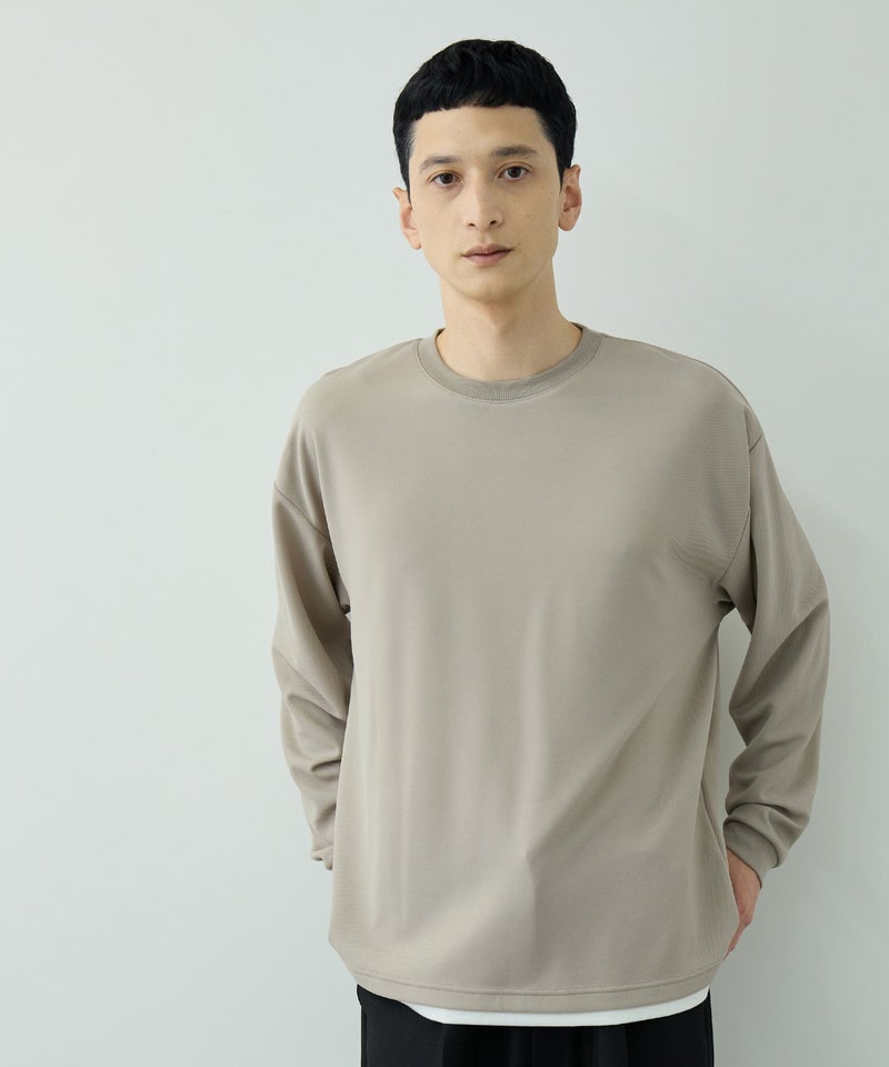 URBAN COLLECTION  ツイルジョーゼット フェイクレイヤード長袖Tシャツ メンズ商品画像-14