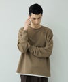URBAN COLLECTION ツイルジョーゼット フェイクレイヤード長袖Tシャツ メンズ商品サムネイル-22