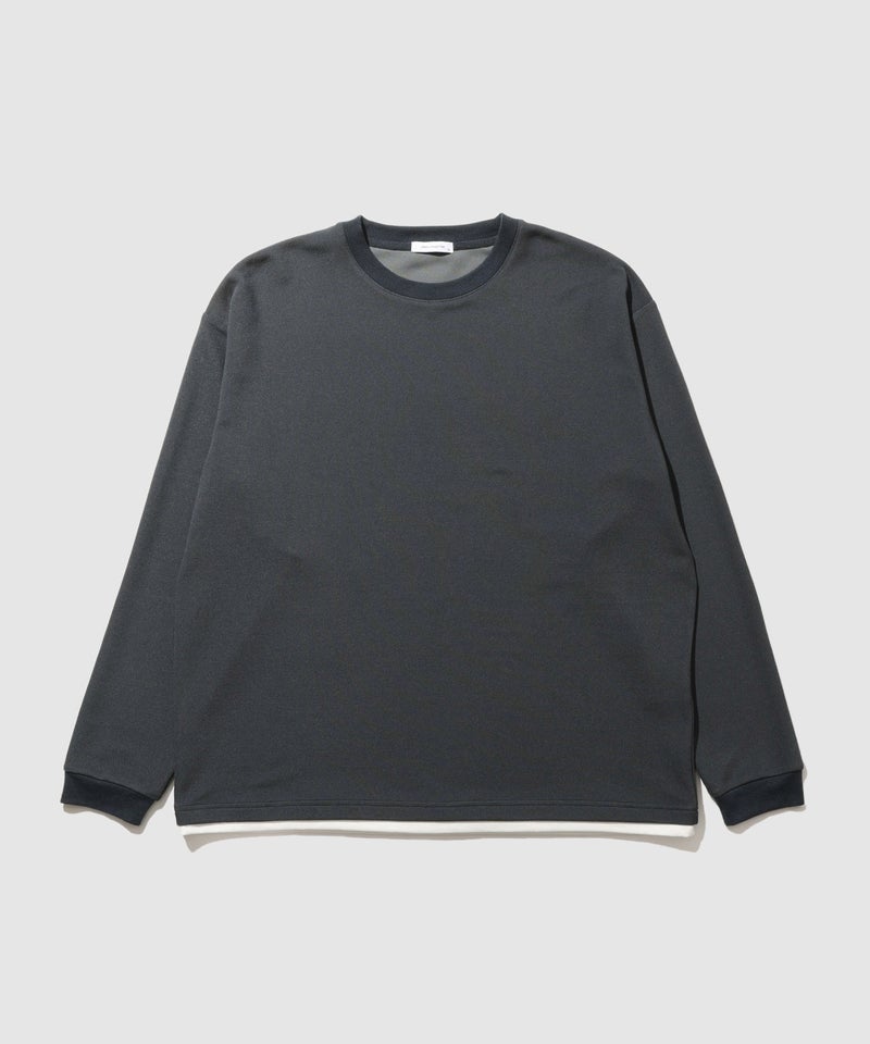 URBAN COLLECTION  ツイルジョーゼット フェイクレイヤード長袖Tシャツ メンズ商品画像-27