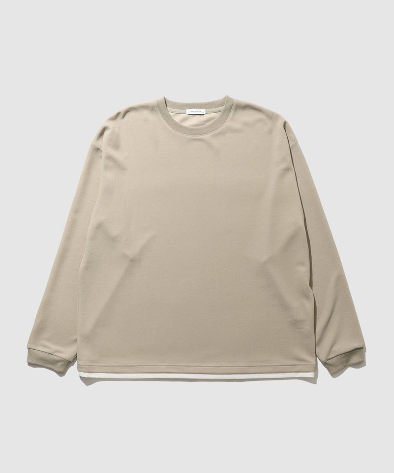 URBAN COLLECTION ツイルジョーゼット フェイクレイヤード長袖Tシャツ メンズ商品画像-28
