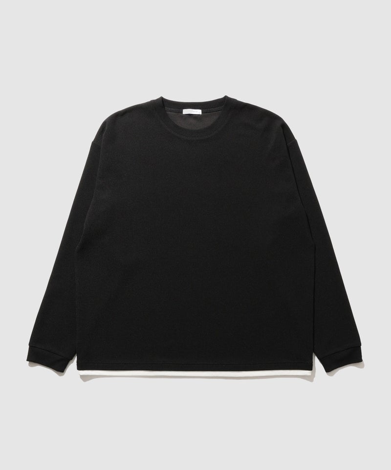 URBAN COLLECTION ツイルジョーゼット フェイクレイヤード長袖Tシャツ メンズ商品画像-29