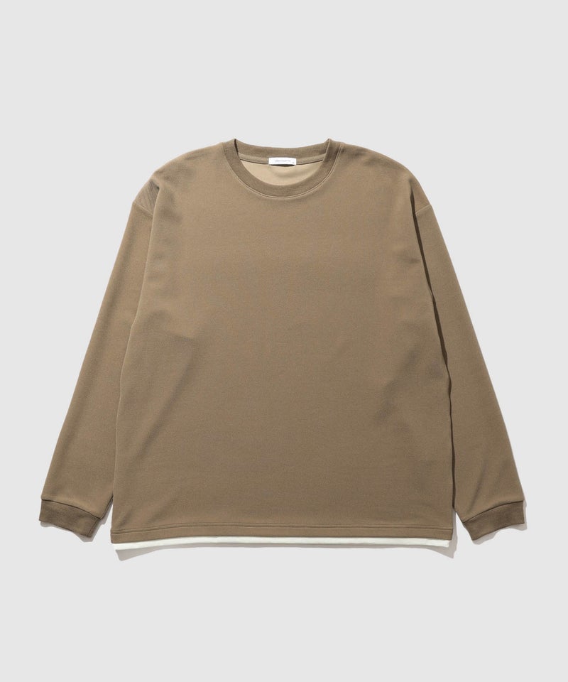 URBAN COLLECTION ツイルジョーゼット フェイクレイヤード長袖Tシャツ メンズ商品画像-30
