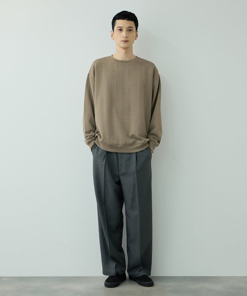 URBAN COLLECTION DECOTEX ふくれジャガード スウェット メンズ商品画像-8