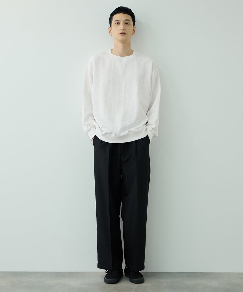 URBAN COLLECTION DECOTEX ふくれジャガード スウェット メンズ商品画像-13