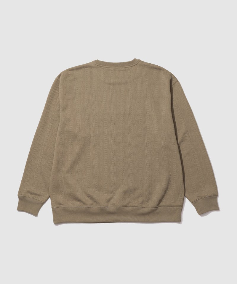 URBAN COLLECTION DECOTEX ふくれジャガード スウェット メンズ商品画像-18