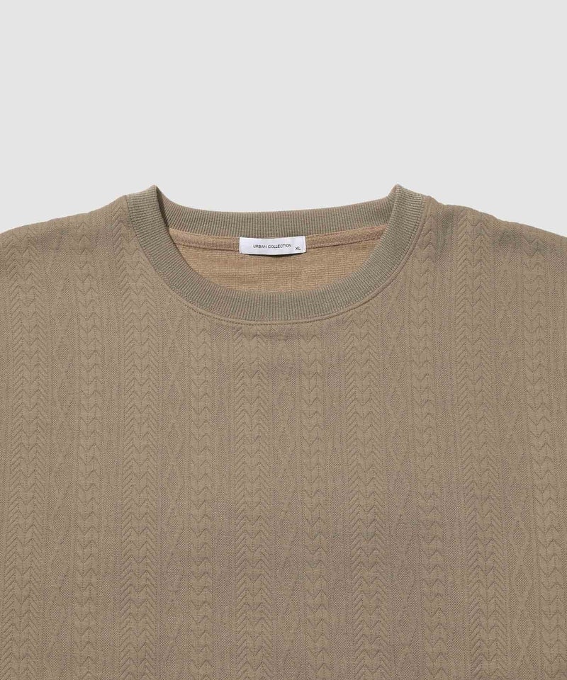 URBAN COLLECTION DECOTEX ふくれジャガード スウェット メンズ商品画像-19
