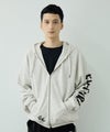クロスモチーフバックプリントジップパーカー メンズ商品サムネイル-3