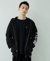 クロスモチーフバックプリントジップパーカー メンズ商品サムネイル-5