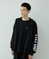 クロスモチーフバックプリントジップパーカー メンズ商品サムネイル-6