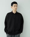 URBAN COLLECTION DECOTEX ふくれジャガード ポロトレーナー メンズ商品サムネイル-2