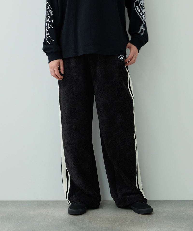 クロスモチーフカットモールパンツ メンズ商品画像-1